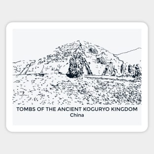 Tombs of the Ancient Koguryo Kingdom - China Sticker